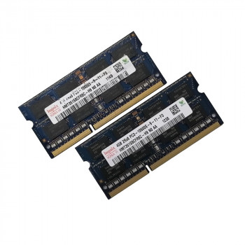 ОЗУ So-Dimm 8Gb PC3-10600s, DDR3-1333, Hynix HMT351S6FT8C-H9 (Kit 2x4Gb)