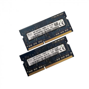ОЗУ So-Dimm 8Gb PC3L-12800s, DDR3L-1600, SK Hynix HMT451S6xFR8A-PB (Kit 2x4Gb) 