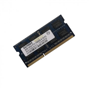 ОЗУ So-Dimm 4Gb PC3-10600s, DDR3-1333, Elpida EBJ41UF8BCS0-DJ-F