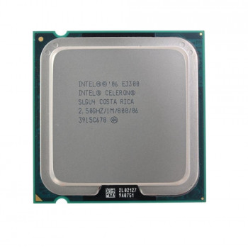 процессор сокет 775 Celeron Dual-Core E3300 2,5/1/800 SLGU4, oem