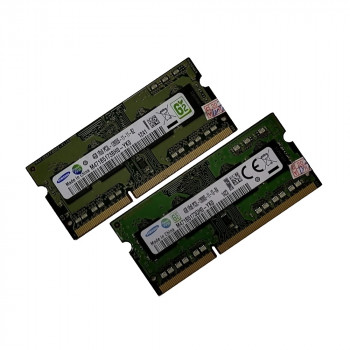 ОЗУ So-Dimm 8Gb PC3L-12800s, DDR3L-1600, Samsung M471B5173xHO-YKO (Kit 2x4Gb) 
