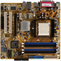 б/у системная плата сокет 939 Asus A8V-VM