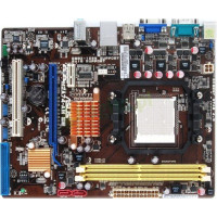 б/у системная плата сокет Am2 Asus M2A74-AM Se