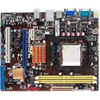 б/у системная плата сокет Am2 Asus M2A74-AM Se