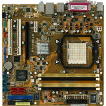 б/у системная плата сокет Am2 Asus M2NPV-VM