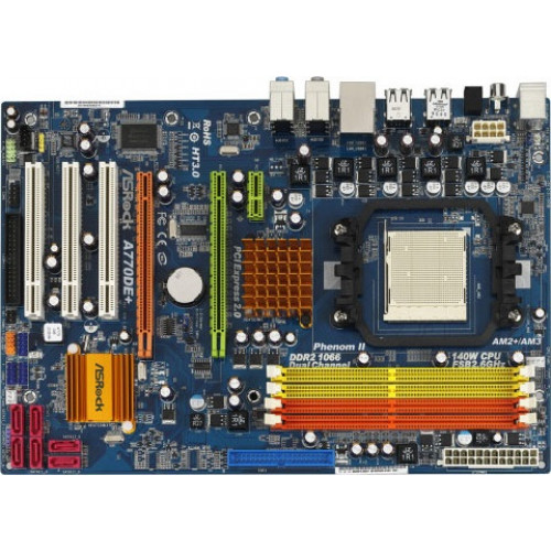 системная плата сокет Am2 ASRock A770DE+  
