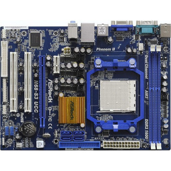 б/у системная плата сокет Am3 ASRock N68-S3 UСС 