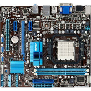 б/у системная плата сокет Am3 Asus M4A88T-M LE