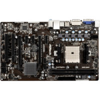 б/у системная плата сокет FM ASrock A55DEL