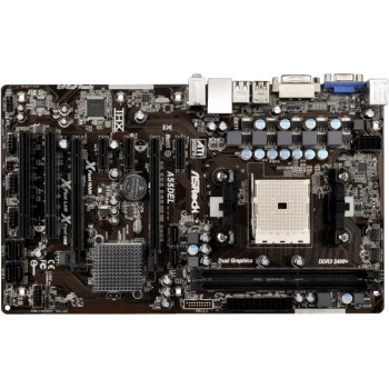 б/у системная плата сокет FM ASrock A55DEL