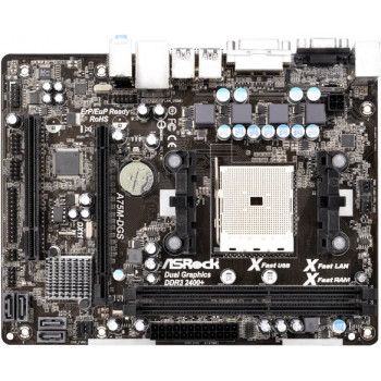 б/у системная плата сокет FM ASrock A75M-DGS
