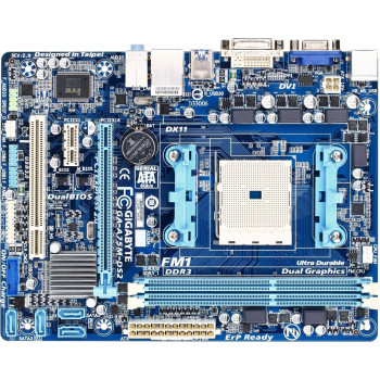 б/у системная плата сокет FM GigaByte GA-A75M-DS2