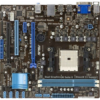 б/у системная плата сокет FM Asus F1A55-M LE  