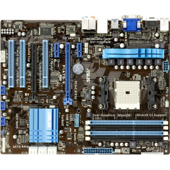 б/у системная плата сокет FM Asus F1A75-V  