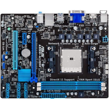 б/у системная плата сокет FM2 Asus A55M-A/USB3