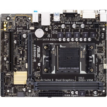 б/у системная плата сокет FM2 Asus A68HM-E
