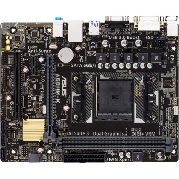 б/у системная плата сокет FM2 Asus A68HM-K  