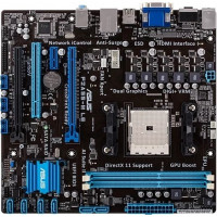 б/у системная плата сокет FM2 Asus F2A55-M LE 