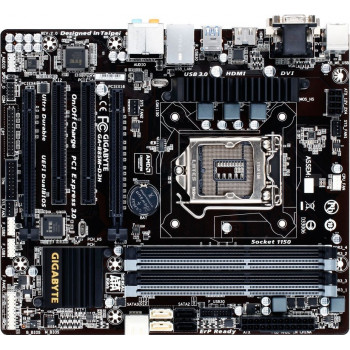б/у системная плата S-1150 GigaByte GA-B85M-D3H   