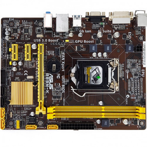 системная плата сокет 1150 Asus  B85M-K