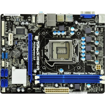 б/у системная плата сокет 1155 ASRock H61M-HVS