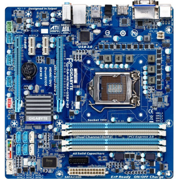 б/у системная плата сокет 1155 GigaByte GA-H67MA-USB3-B3