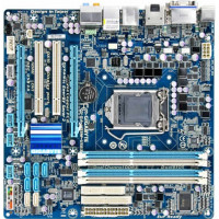 б/у системная плата сокет 1156 GigaByte GA-H55M-USB3