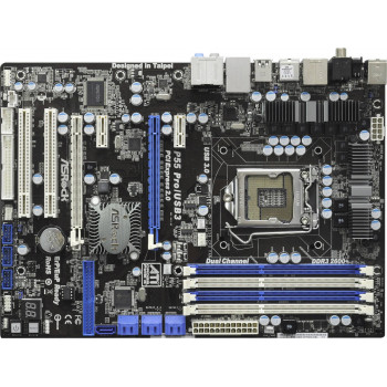 б/у системная плата сокет 1156 ASRock P55 Pro/USB3