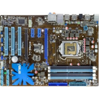 б/у системная плата сокет 1156 Asus P7P55-LX