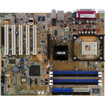 б/у системная плата сокет 478 Asus P4P800  