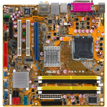 б/у системная плата сокет 775 Asus P5K-VM