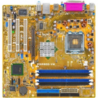 б/у системная плата сокет 775 Asus P5P800-VM