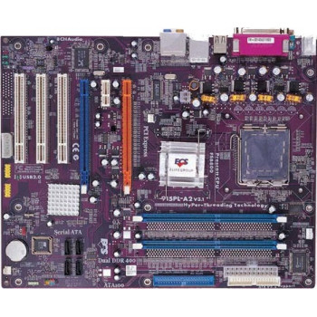 б/у системная плата сокет 775 ECS 915PL-A2 