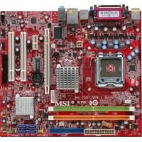 б/у системная плата сокет 775 MSI 945GCM7 