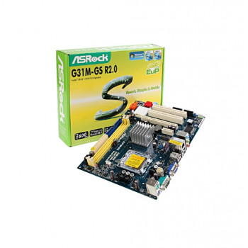 новая плата сокет 775 Asrock G31M-GS R2.0
