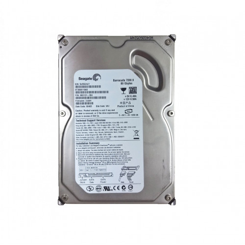 Винчестер SATA 80Gb Seagate Barracuda 7200.9 ST3808110AS 9BD131-304