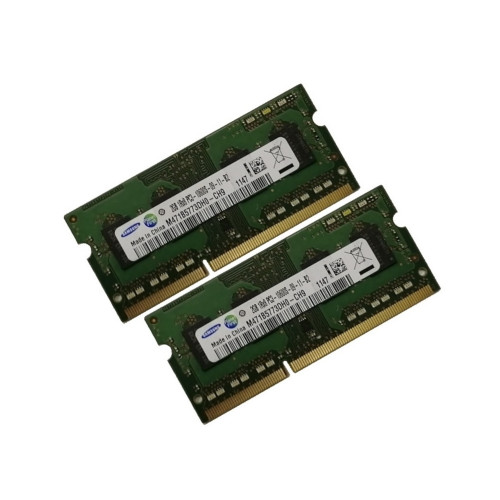 ОЗУ So-Dimm 4Gb PC3-10600, DDR3-1333, Samsung M471B5773DH0-CH9 (Kit 2x2Gb)