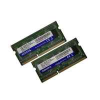 So-Dimm 8Gb PC3L-12800s, DDR3L-1600, Adata AM1L16BC4R1-B1HS (Kit 2x4Gb) 