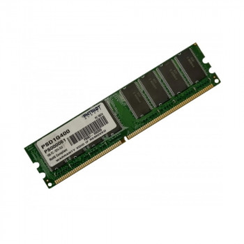  ОЗУ Dimm 1Gb PC-3200(400)DDR Patriot PSD1G400  PS000061 CL3