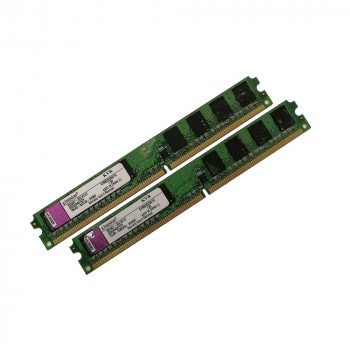 ОЗУ Dimm 2Gb PC2-6400(800)DDR2 Kingston KVR800D2N6/1G 9905431-003.A01LF  (Kit 2x1Gb) 