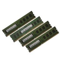 ОЗУ Dimm 4Gb PC3-10600(1333)DDR3 Samsung M378B2873xxx-CH9 (Kit 4x1Gb)