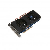 б/у Видеокарта 1Gb GeForce Gtx465 GigaByte GV-N465UD-1GI, дефектная