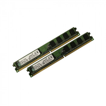 ОЗУ Dimm 2Gb PC2-6400(800)DDR2 Kingston KVR800D2N6/1G 9905431-028.A00LF  (Kit 2x1Gb)