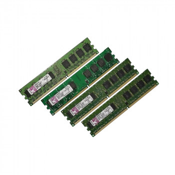 ОЗУ Dimm 4Gb PC2-4200(533)DDR2 Kingston KVR533D2N4/1G (Kit 4x1Gb)