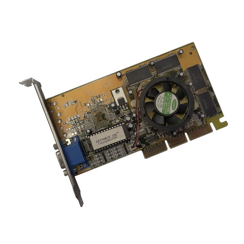 Видеокарта AGP 32Mb GeForce 256, ColorFul