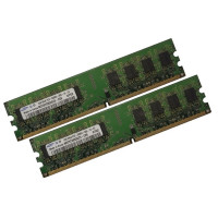 ОЗУ Dimm 2Gb PC2-5300(667)DDR2 Samsung M378T2953GZ3-CE6 (Kit 2x1Gb)