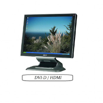  Монитор 17" Acer AL1751Bs  + DVI-D / HDMI