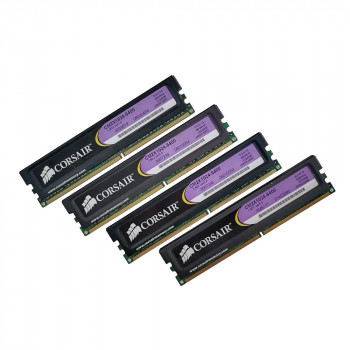  ОЗУ Dimm 4Gb PC2-6400(800)DDR2 Corsair CM2X1024-6400, 5-5-5-12, ver5.2 (Kit 4x1Gb) 
