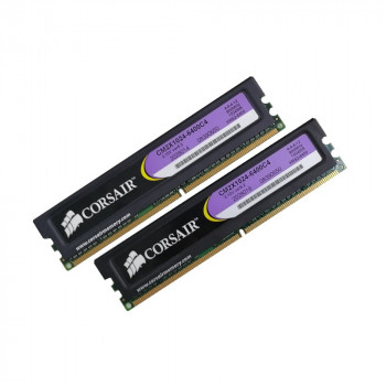  ОЗУ Dimm 2Gb PC2-6400(800)DDR2 Corsair CM2X1024-6400C4, 4-4-4-12, ver6.2 (Kit 2x1Gb) 