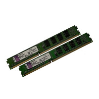 ОЗУ Dimm 4Gb PC3-10600(1333)DDR3 Kingston KVR1333D3S8N9/2G, 99x5474-010.A00LF (Kit 2x2Gb)